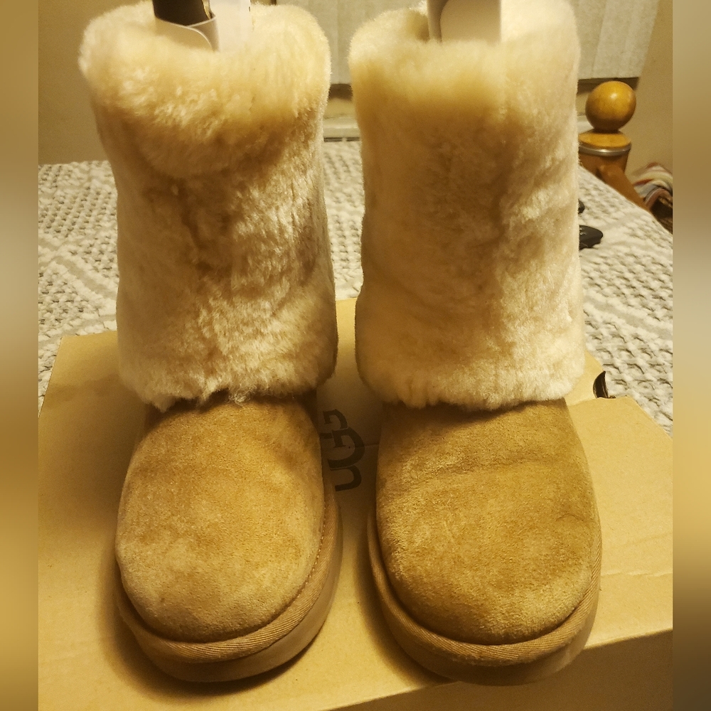 UGG boots, Size 11, Tan